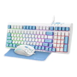 Havit Gamenote Kb897cm Gaming Combo Mouse Keyboard Mouse Pad