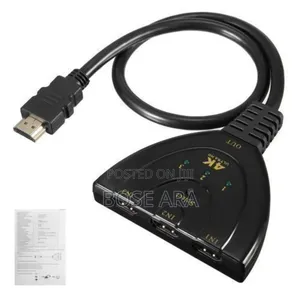 3 in 1 Out Hdmi Switcher Adapter 3 Port Hdmi Splitter
