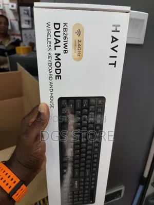 Havit Kb261wb Dual Mode Wireless Keyboard Mouse