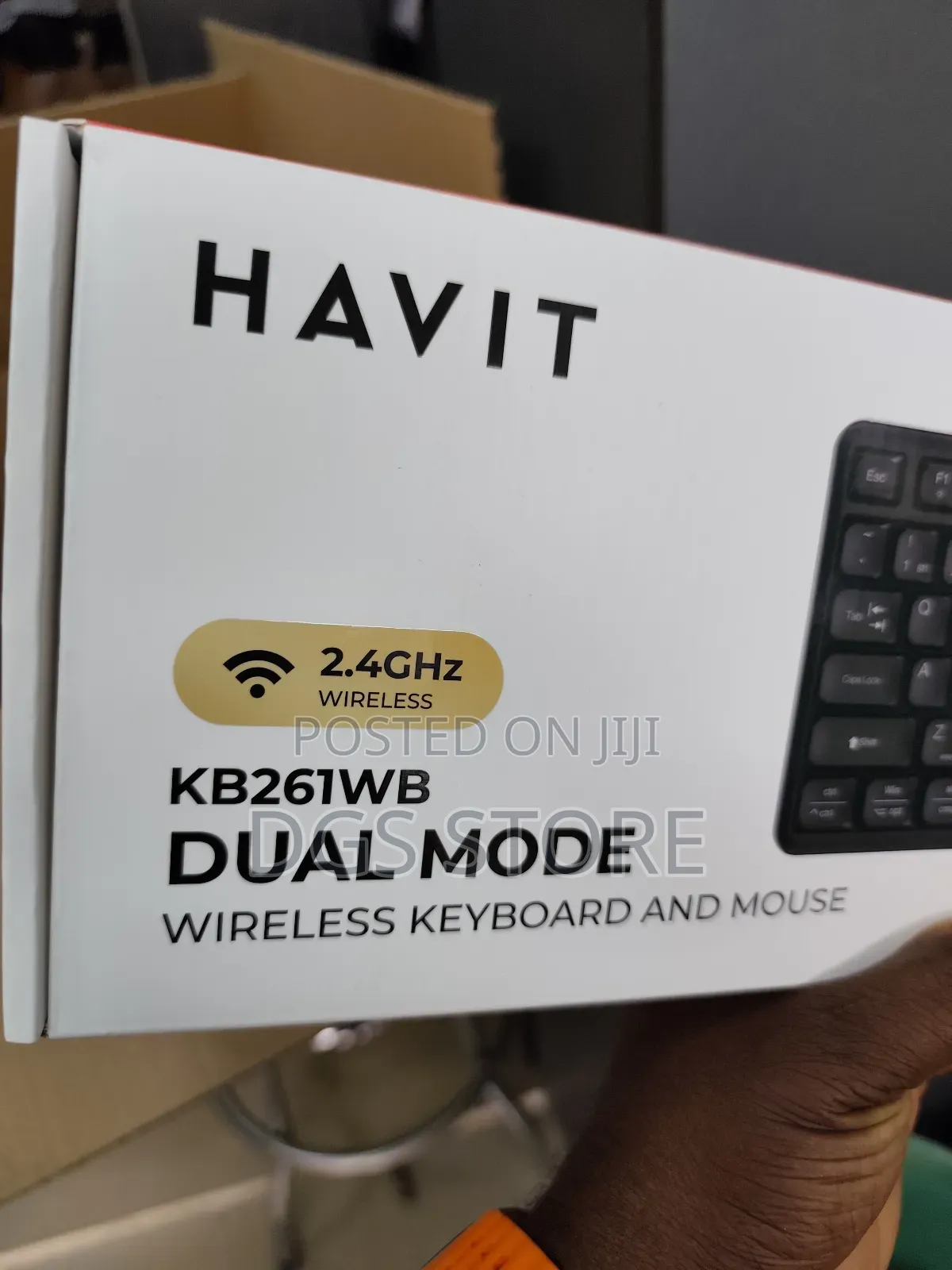 Havit Kb261wb Dual Mode Wireless Keyboard Mouse
