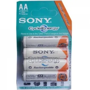 Sony Rechargeable Aa1.2v Battery