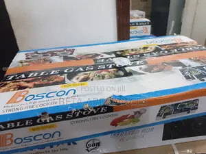 Boscon 2-Burner Portable Gas Stove