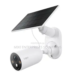 Tapo C425 Kit Solarcam, Outdoor Battery Camera With Solar Panel Base