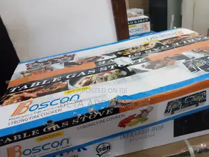 Boscon Tabletop Double Gas Cooker