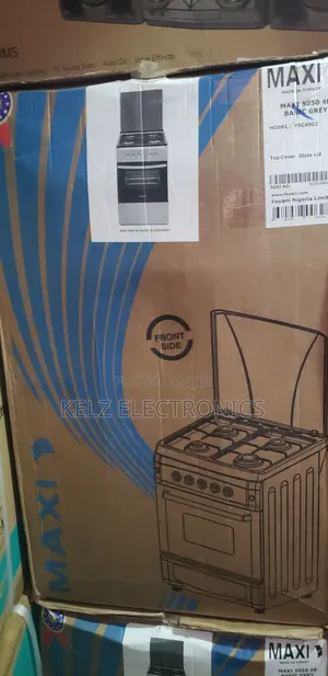Maxi 50x50 Gas Cooker 4 Burners