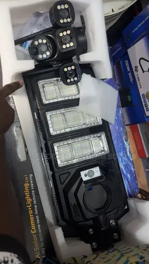 Unboxing Our Ai Solar Camera and Street Light Combiane, Solar Security