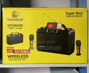 Boombest Ln-5216mic Powerful Heavy Bass Home Theater 2 Wireless Mic