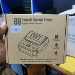 80mm Portable Bluetooth Thermal Receipt/Label Printer