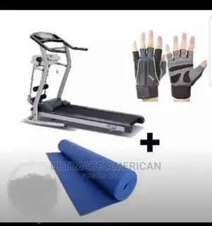 2HP Treadmill + Glove + Yoga Mat