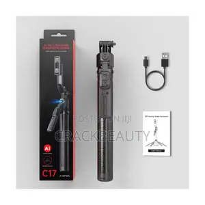 C17 Ai Face Tracking Gesture Control Selfie Stick Tripod Stand 360