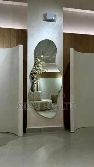 Irregular Frameless Mirror
