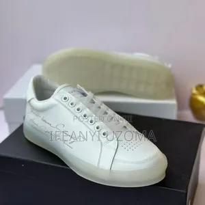 Big Quality Classic Luxury White Sneakers Shoe