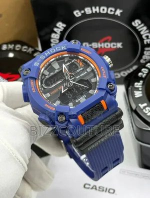 Original G-Shock Blue Rubber Strap Quartz Watch