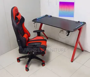 A Combo Gaming Chair and Table