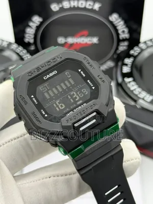Original G-Shock Black Rubber Strap Digital Quartz Watch