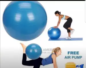 Sports Gym Ball + Pump