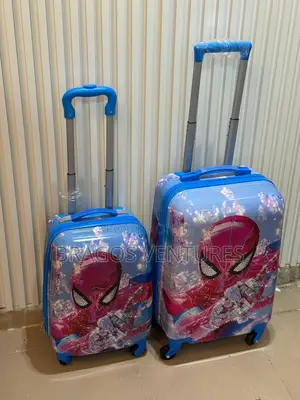 Set of 2pcs Male Character Children Boxes/Luggage