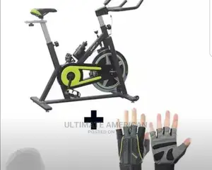 De Young Spinning Bike + Weight Gloves