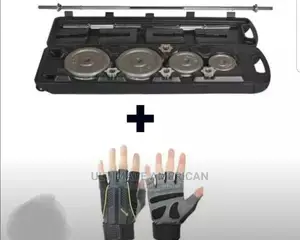 50kg Weight + Long Bar + Shot Bar + Case