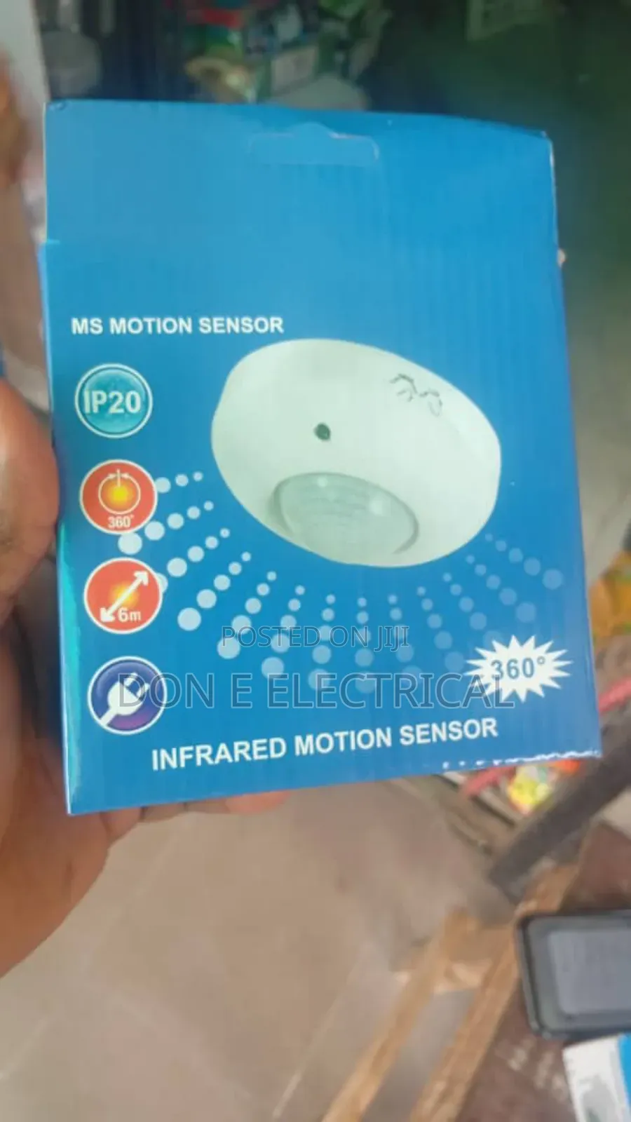Motion Sensor Light Surface