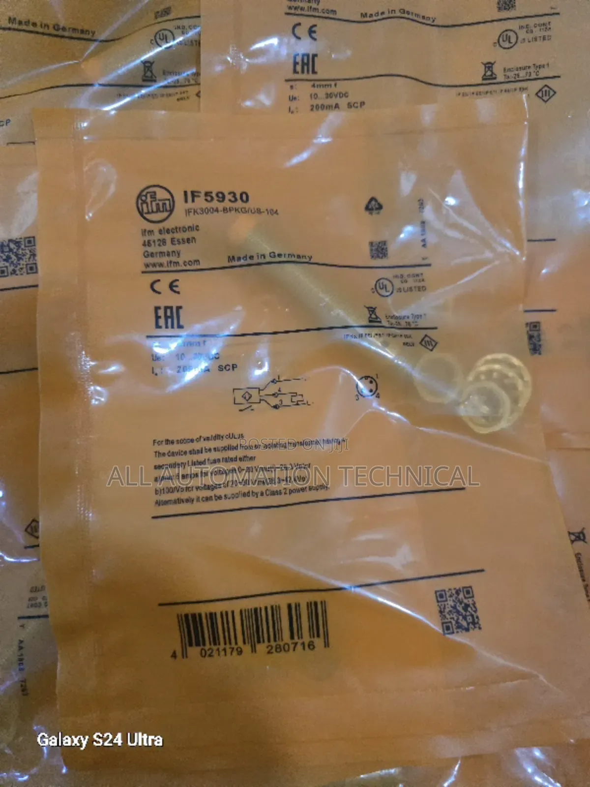Ifm Inductive Sensor | If5930