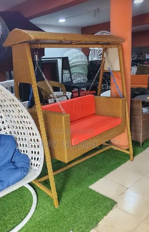 Double Swing Outdoor Set