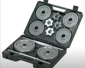 Chrome Dumbbell + Case 20kg Weight