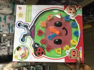 Coco Melon Shape ‘N’ Sort Learning Clock