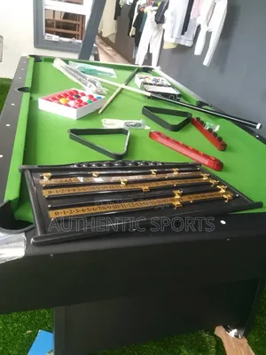 America Fitness 8feet Snookerboard With Double Accessories