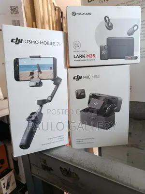 Dji Osmo Mobile 7p + Mic Mini Tc/ Hollyland Lark M2s
