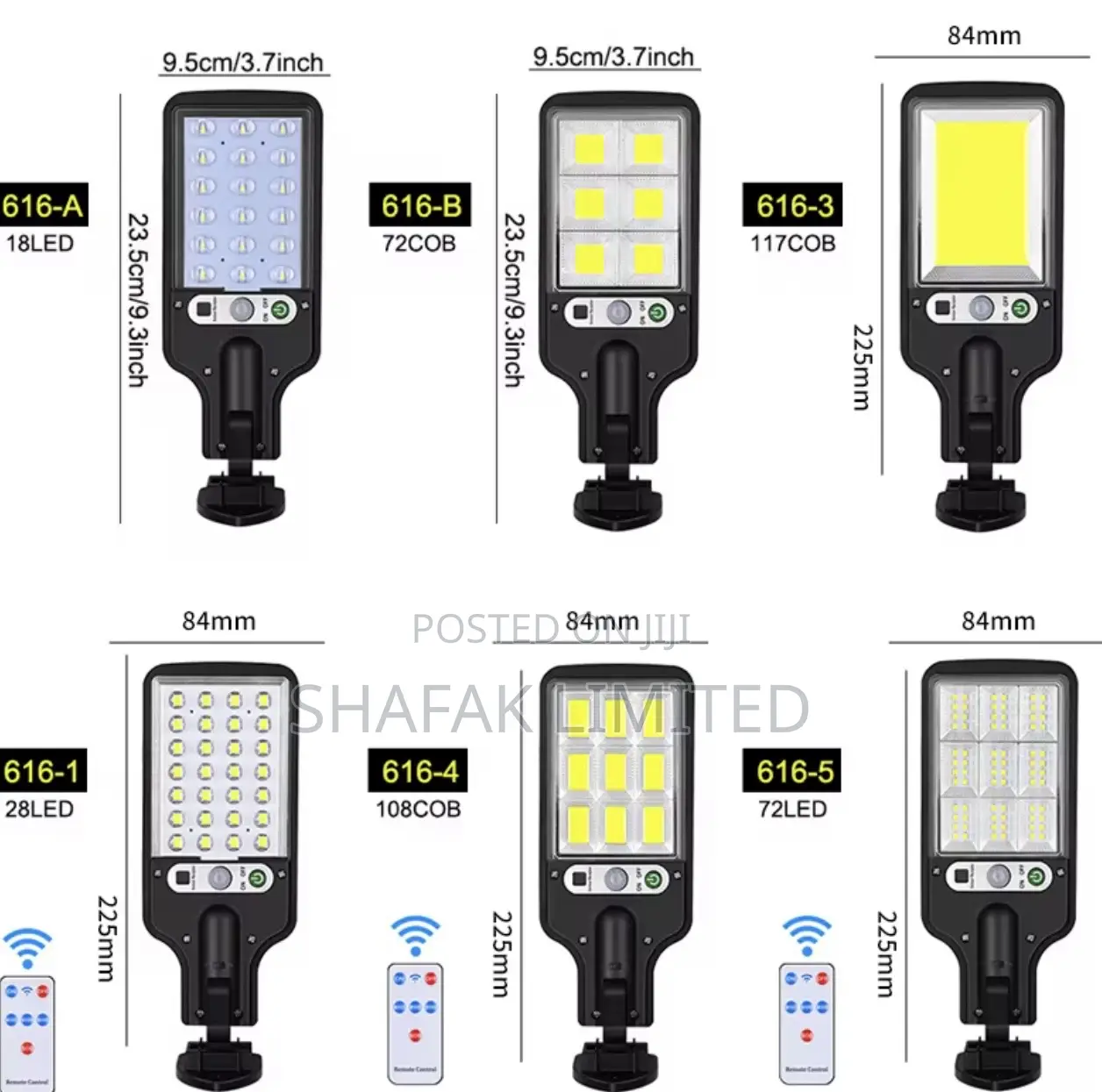 Sensor Solar Street Lamp