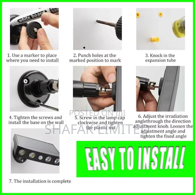 Solar Security Led Pir Sensor Light
