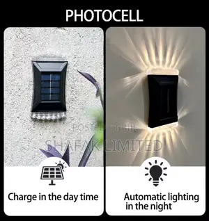 Solar Decorative Fence/Wall Lights