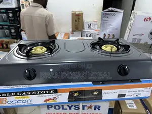 Compact Boscon Table Top Stainless Gas Stove – Brand New