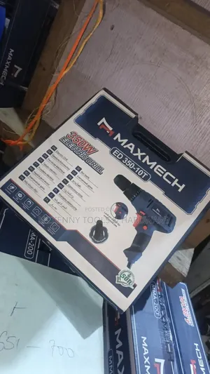 Maxmech 350w Electric Drill, Model Ed 350-10t.