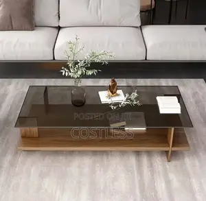 Transparent Glass Aesthetic Table