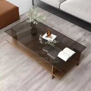 Transparent Glass Aesthetic Table