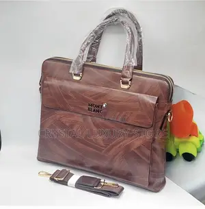 High Quality Luxury Genuine Leather Laptop Bag