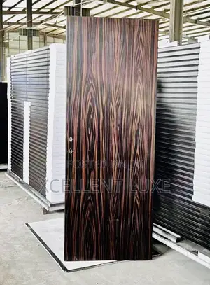 Israeli Interior Door 7ft By 3ft Walnut