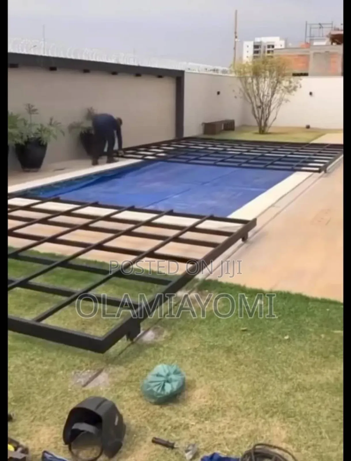 Automatic Swimmpool Deck Cover PWC
