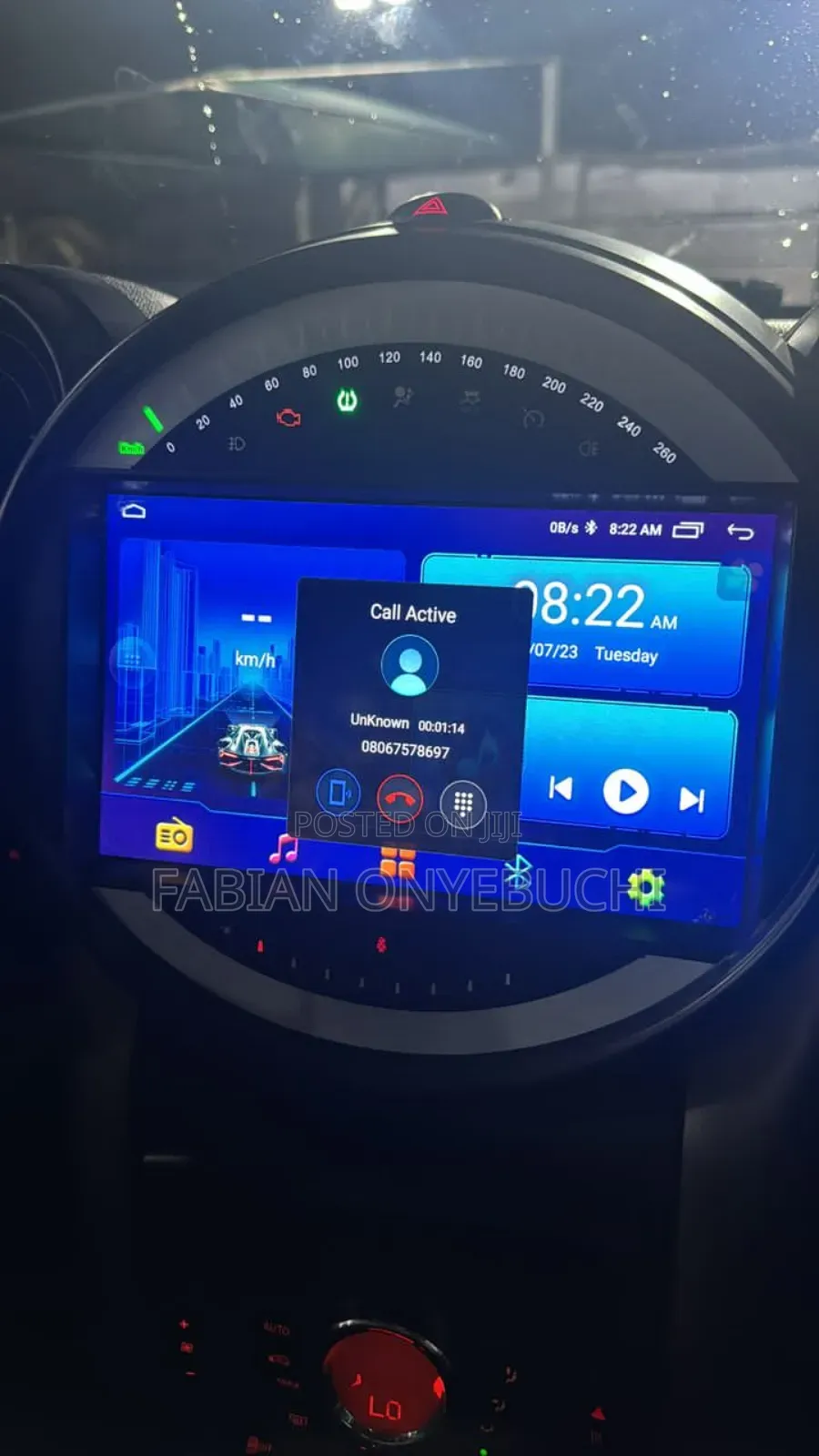 Mini Cooper Android Player+Reverse Camara