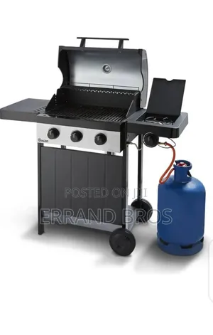 3 Burner Gas BBQ With Side Burner