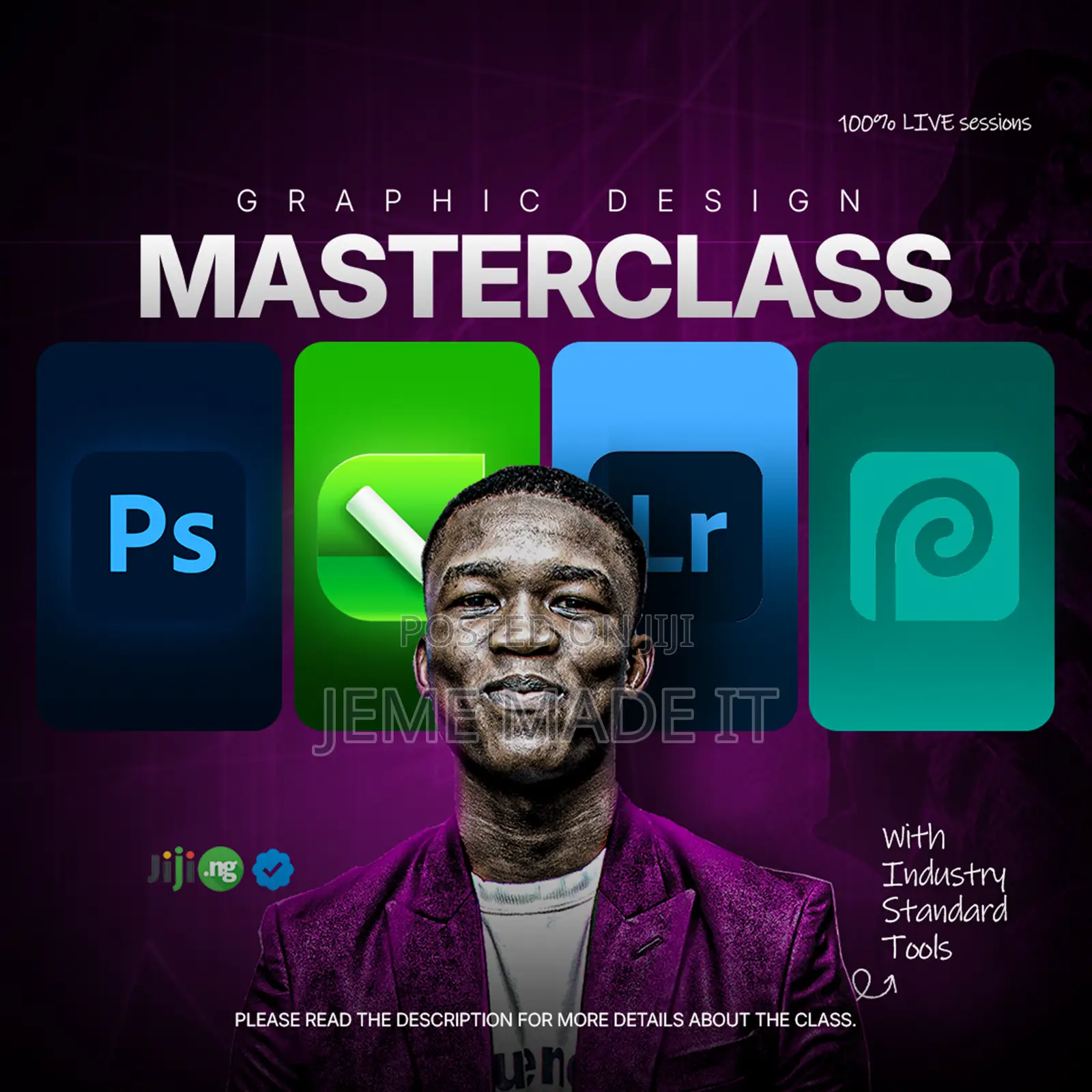 Graphic Design Masterclass (Industry Standard Tools)