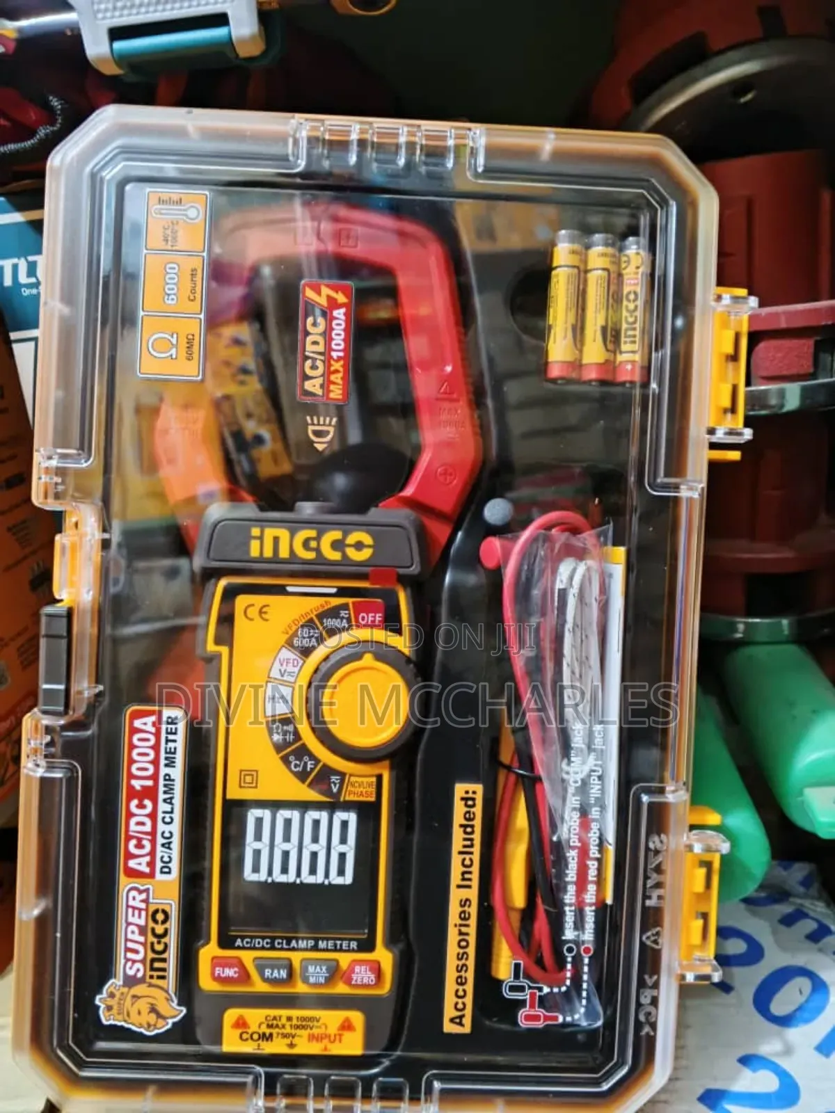 Digital Clamp Meter Ingco