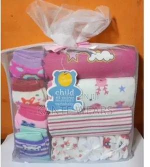 10 in a Pack New Born Unisex Baby Wear+3free Baby Face Towel