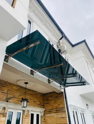 10mm Thick Tinted Tempered Glass Entrance Cover