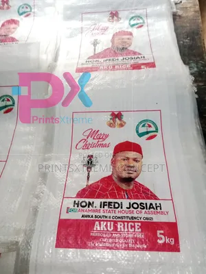 Image Printing on Rice Bag