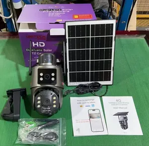 Ubox Dual Lens 4g Surveillance Solar Camera