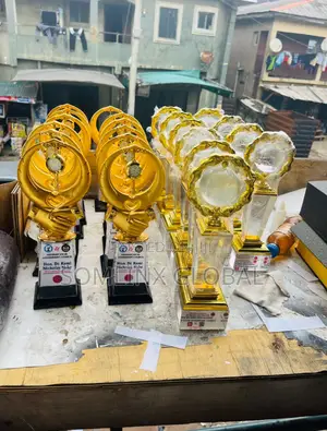 Crystal Trophies Available Available