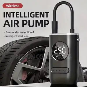 Portable Car Air Inflation Pump Wireless Digital Display